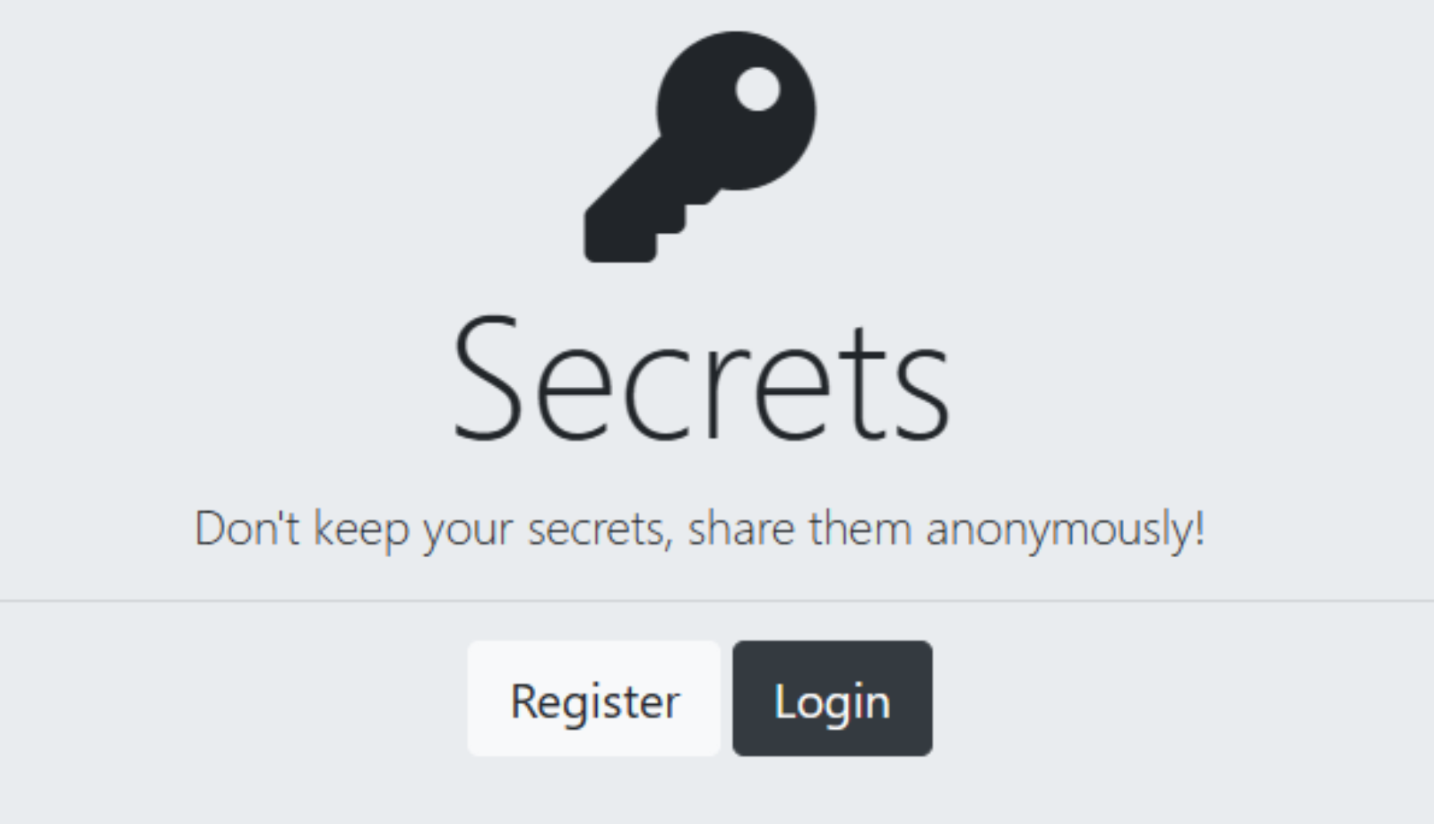 Secrets app picture